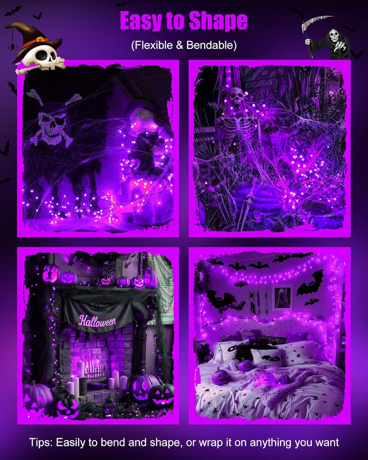 Fairy Lights Battery Operated, 10Ft 120 LEDs