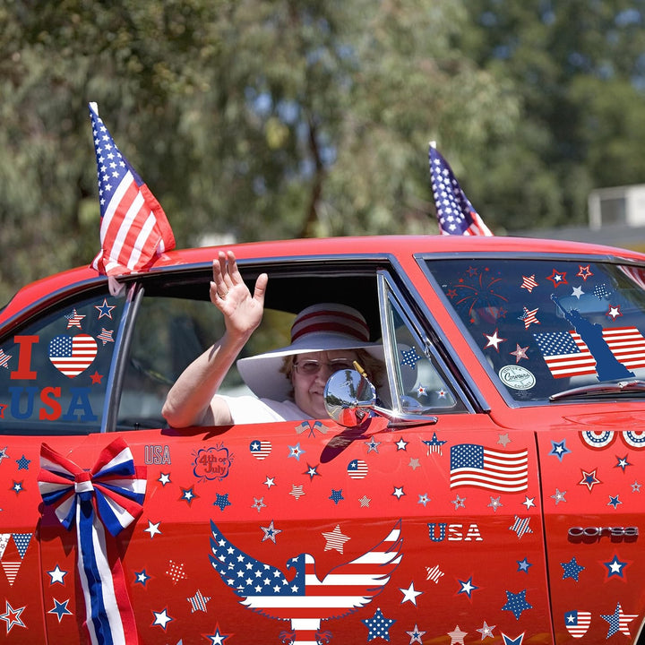 116PCS Christmas Decorations, 9 Sheets