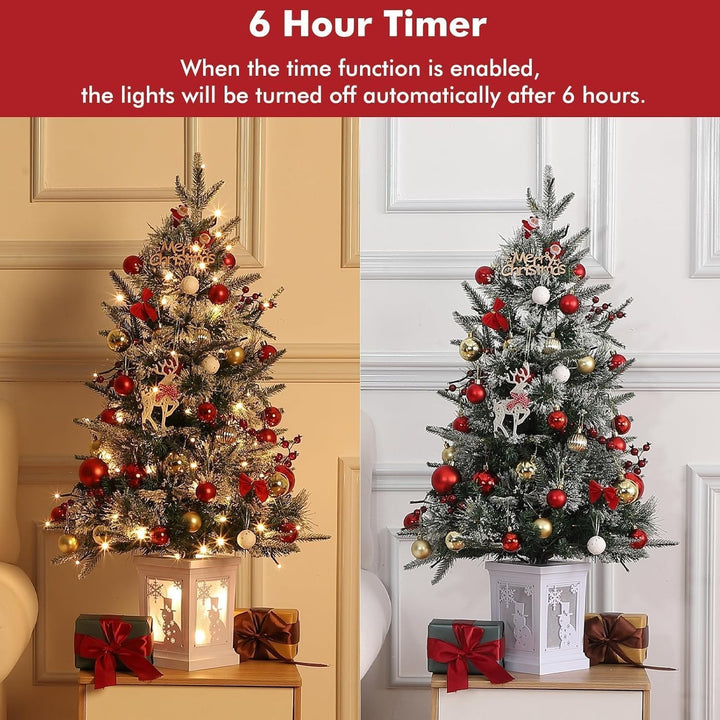 3 Ft Pre-Lit Christmas Tree