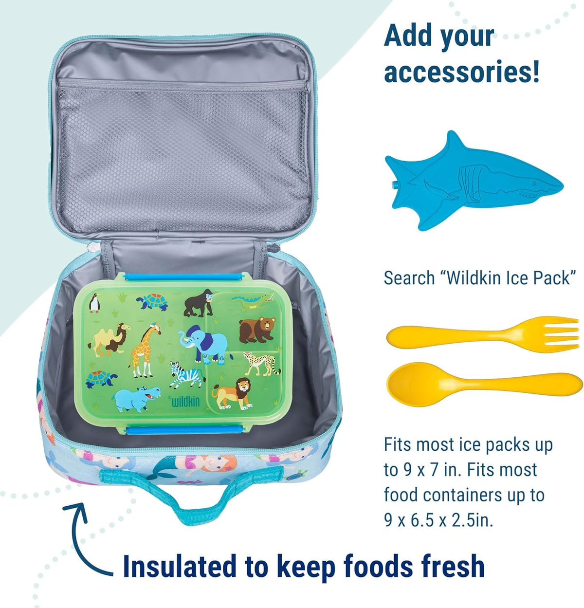 Insulated Lunch Box Bag