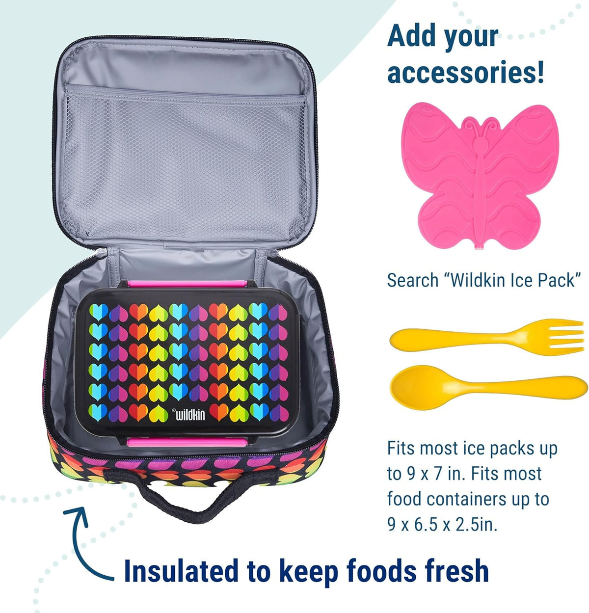 Insulated Lunch Box Bag