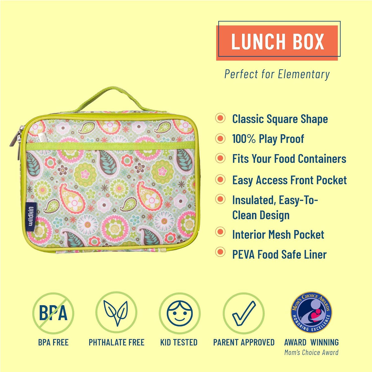 Insulated Lunch Box Bag