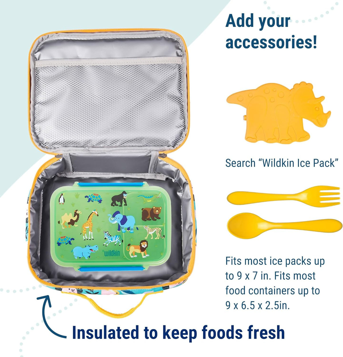 Insulated Lunch Box Bag