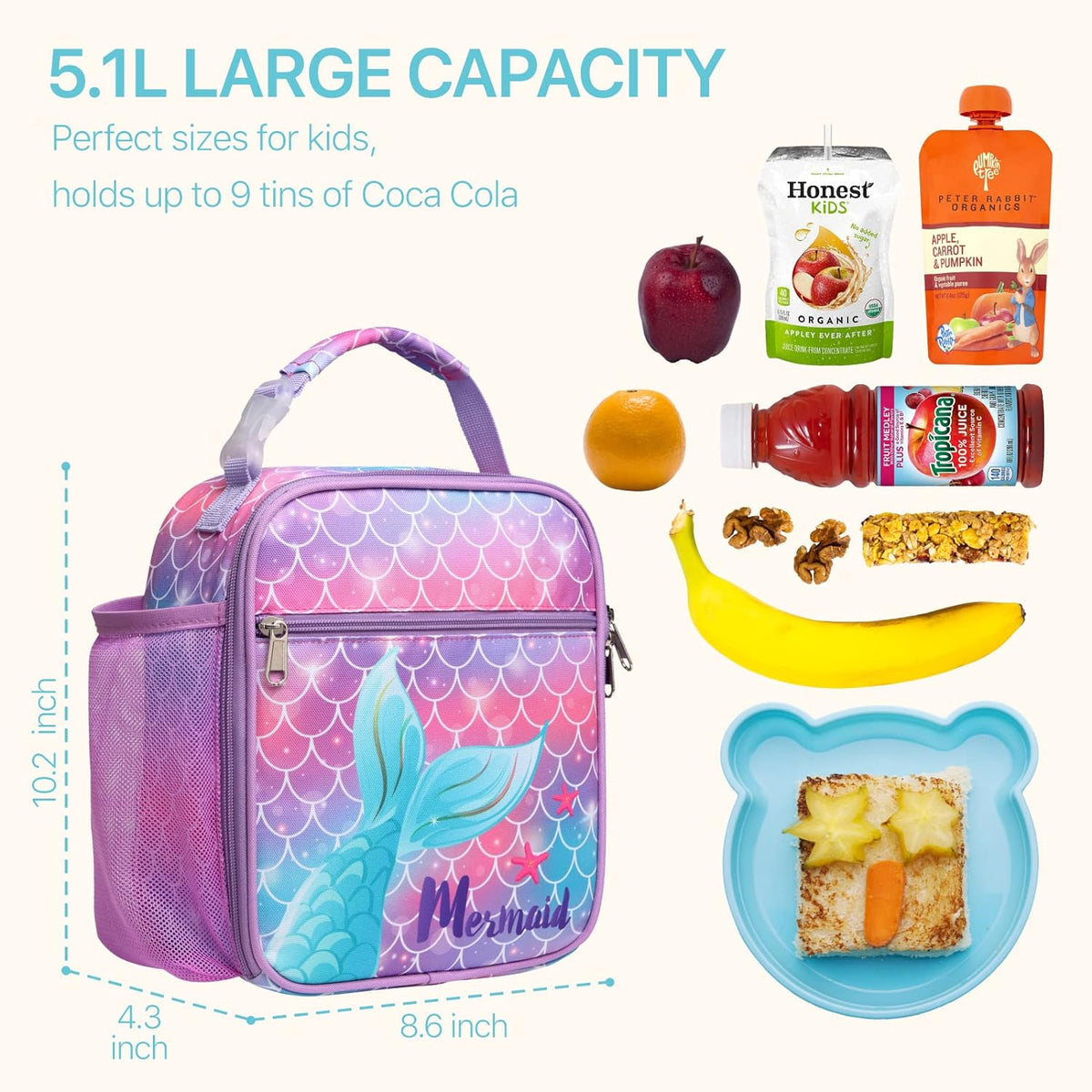 Insulated Kids Lunch Bag