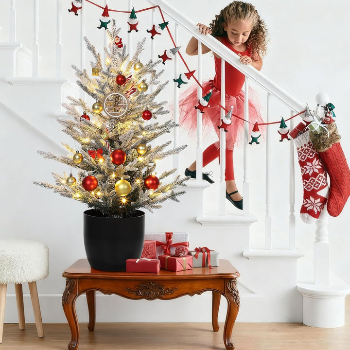 3 Ft Pre-Lit Christmas Tree