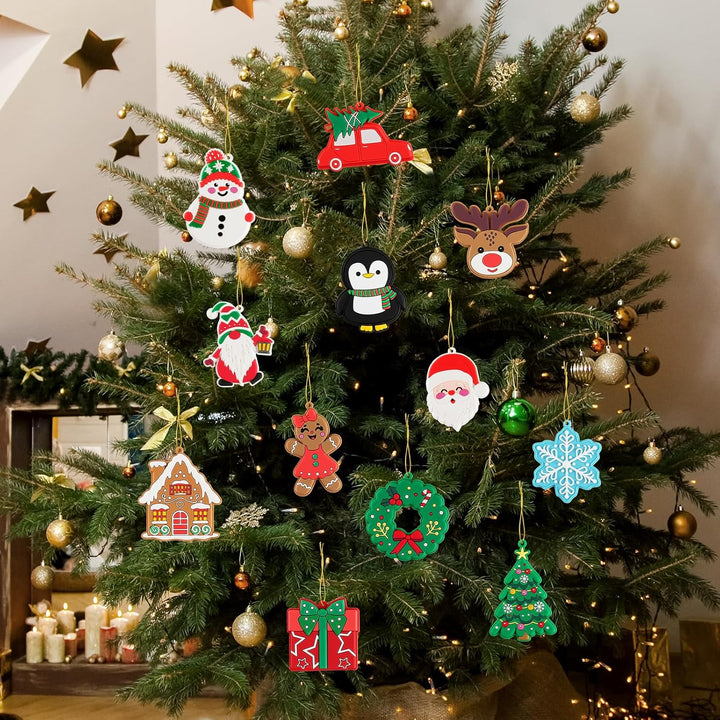 Christmas Ornaments for Tree Decorations, 12pcs