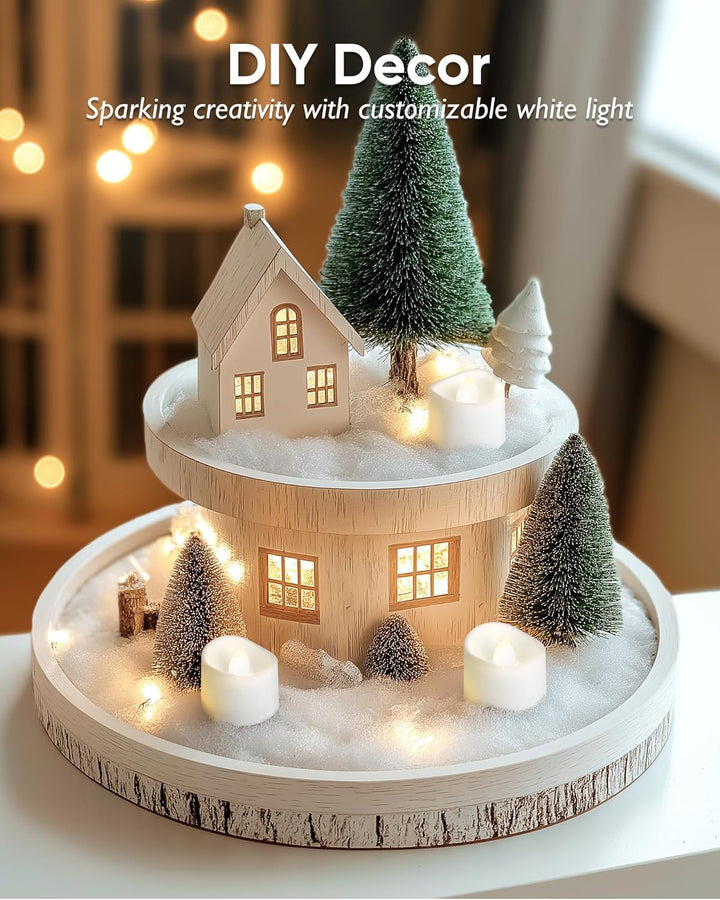 Homemory 12Pcs Flickering Flameless Candle Battery Operated