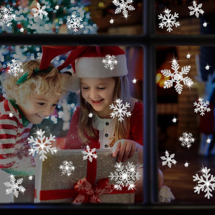 135Pcs Christmas Window