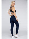 Active Leggings Featuring Concealed Pockets