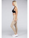 Active Leggings Featuring Concealed Pockets