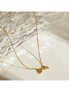 18K Gold-Plated Stainless Steel Bow Necklace - Cocoa Yacht Club