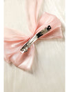 Apricot Pink Butterfly Bowknot Hair Clip