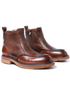 Cocoa Yacht Club Full Grain Leather Retro Boots