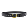 Cocoa Yacht Club Leather Narrow Belt