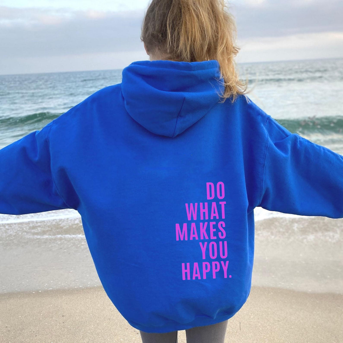 XS ---5XL Do What Makes You Happy Hooded Sweatshirt