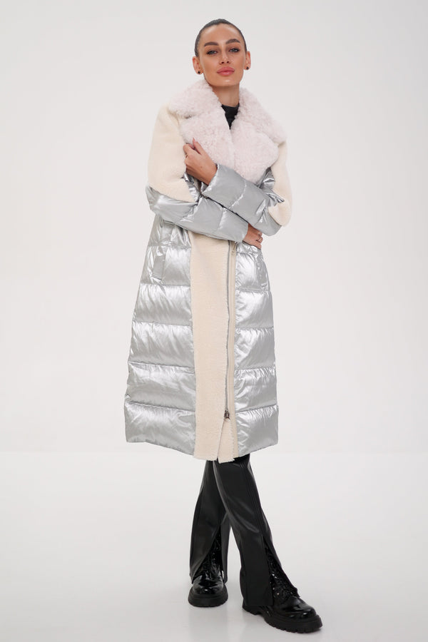 Kalgan Trim Down Long-line Coat