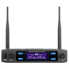 Supersonic VHF Dual Fixed Channel Professional Wireless Microphone with Carry Case