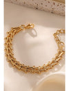 Gold Link Chain Minimalist Bracelet