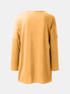 Full Size Round Neck Long Sleeve T-Shirt - Cocoa Yacht Club