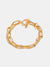 18K Gold-Plated Stainless Steel Chain Bracelet