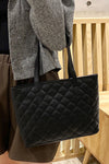 Camel Leopard Print PU Leather Tote Bag