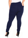 Lady's Plus Size Ponte Pants - PLUS SIZE