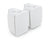 SoundPro Dual Bluetooth Weatherproof Indoor & Outdoor Wall-Mount Loudspeakers