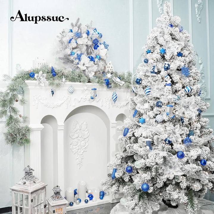 112pcs Christmas Balls Ornaments Set