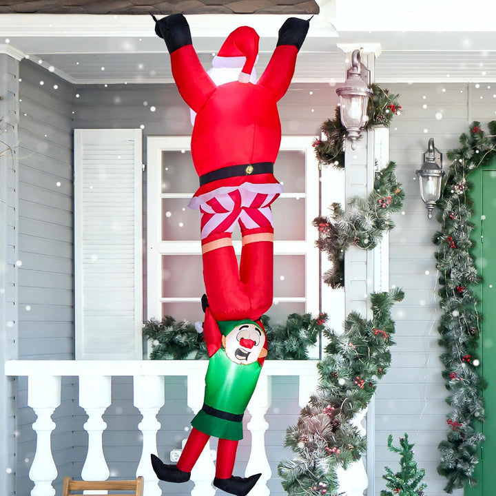 8 FT Hanging Christmas Inflatables Decoration