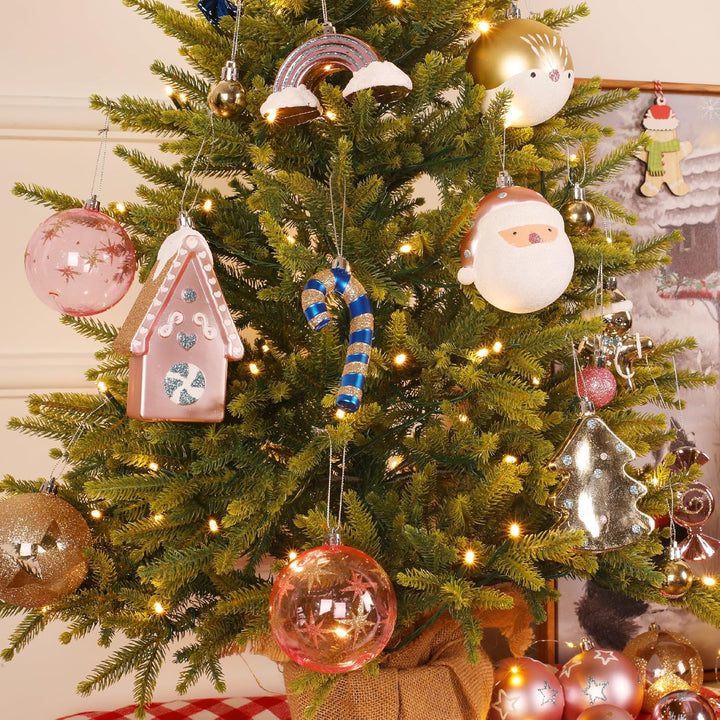 65pcs Christmas Balls Ornaments Set