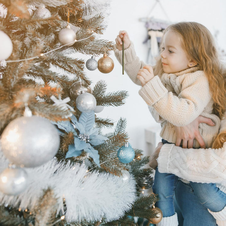 Scentsicles White Winter Fir Scented Christmas Tree Ornaments - 2 Bottles (12 Sticks Total)