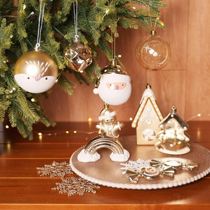 65pcs Christmas Balls Ornaments Set