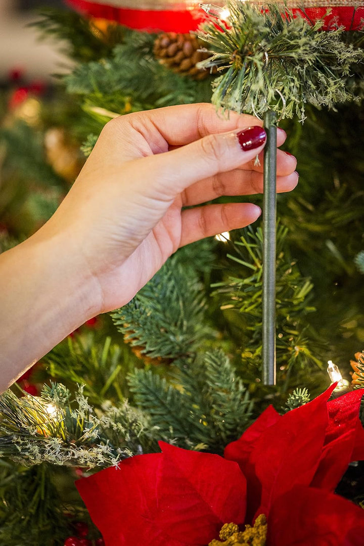 Scentsicles White Winter Fir Scented Christmas Tree Ornaments - 2 Bottles (12 Sticks Total)