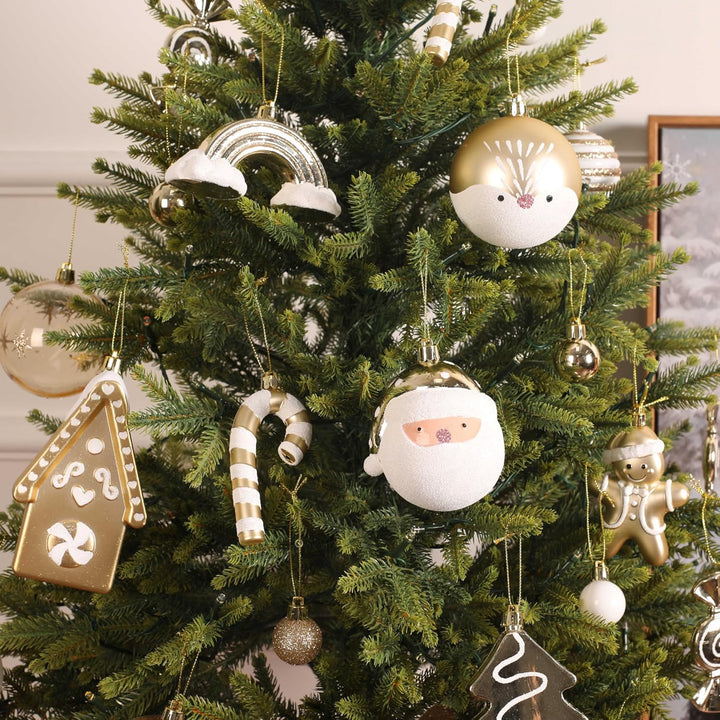 65pcs Christmas Balls Ornaments Set