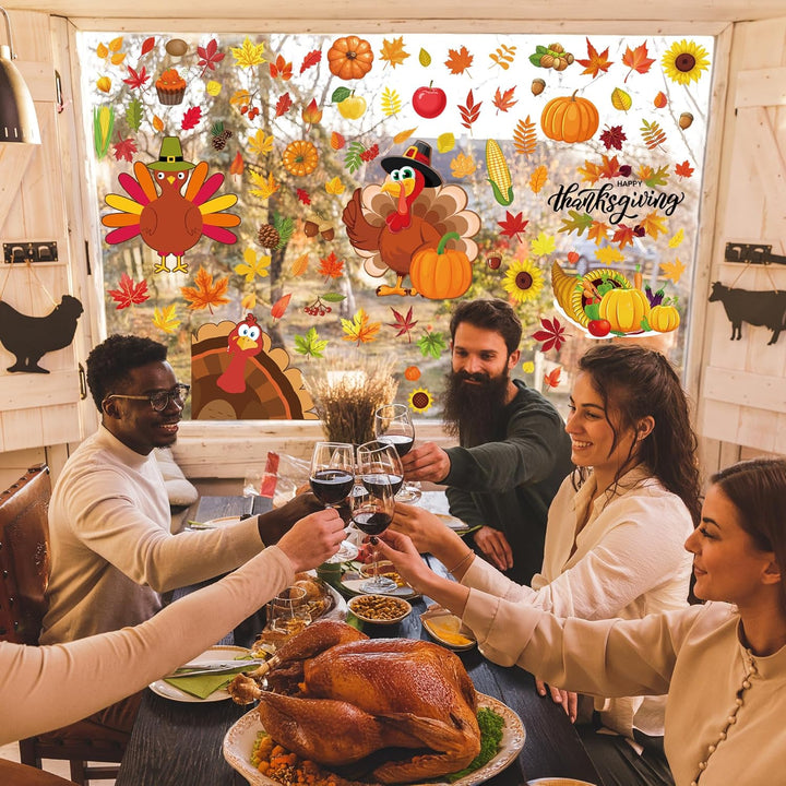 116PCS Christmas Decorations, 9 Sheets