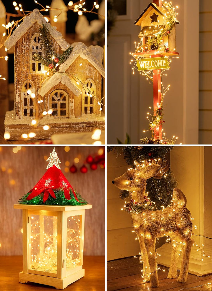 Fairy Lights Battery Operated, 10Ft 120 LEDs