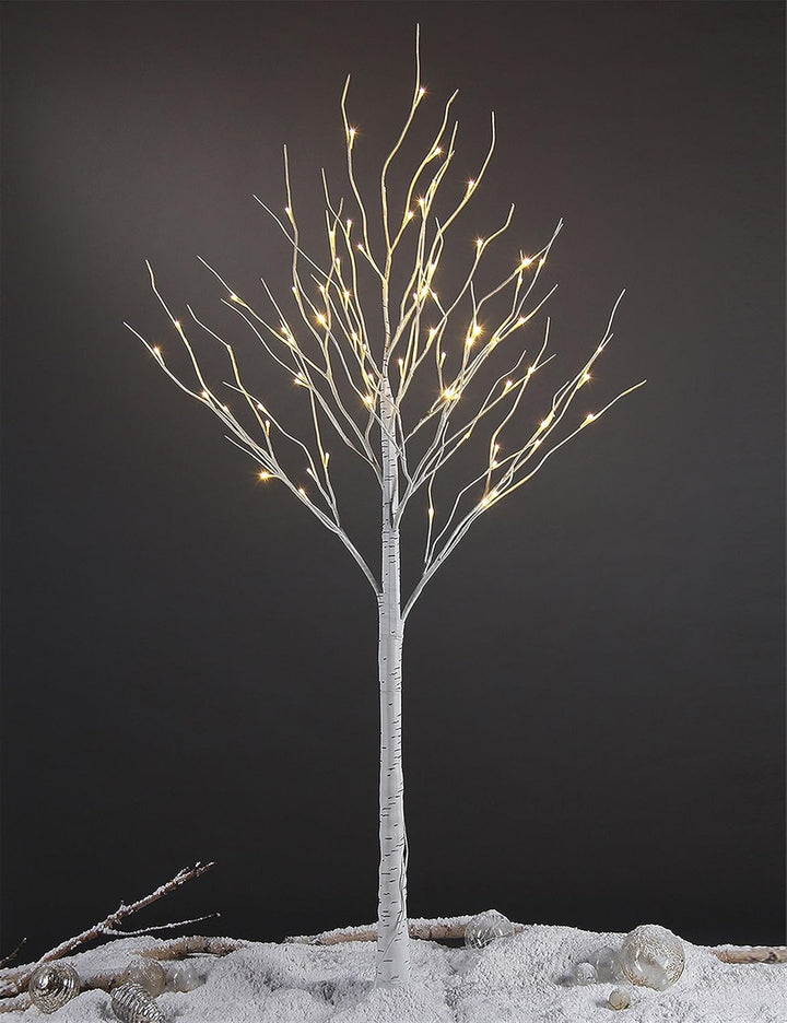 LED Birch Tree Light Set