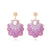 Cocoa Yacht Club Gradient Drip Oil Shell Earrings