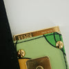 Fendi Vintage Convertible Uette Green Baguette Belt Bag