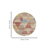 RABBIT G5509-A1 - 41' x - 41' Washable Non-Slip Round Rug