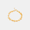 18K Gold-Plated Flower Bracelet - Cocoa Yacht Club