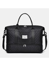 Diamond Grid Oxford Cloth Oversize Travel Bag