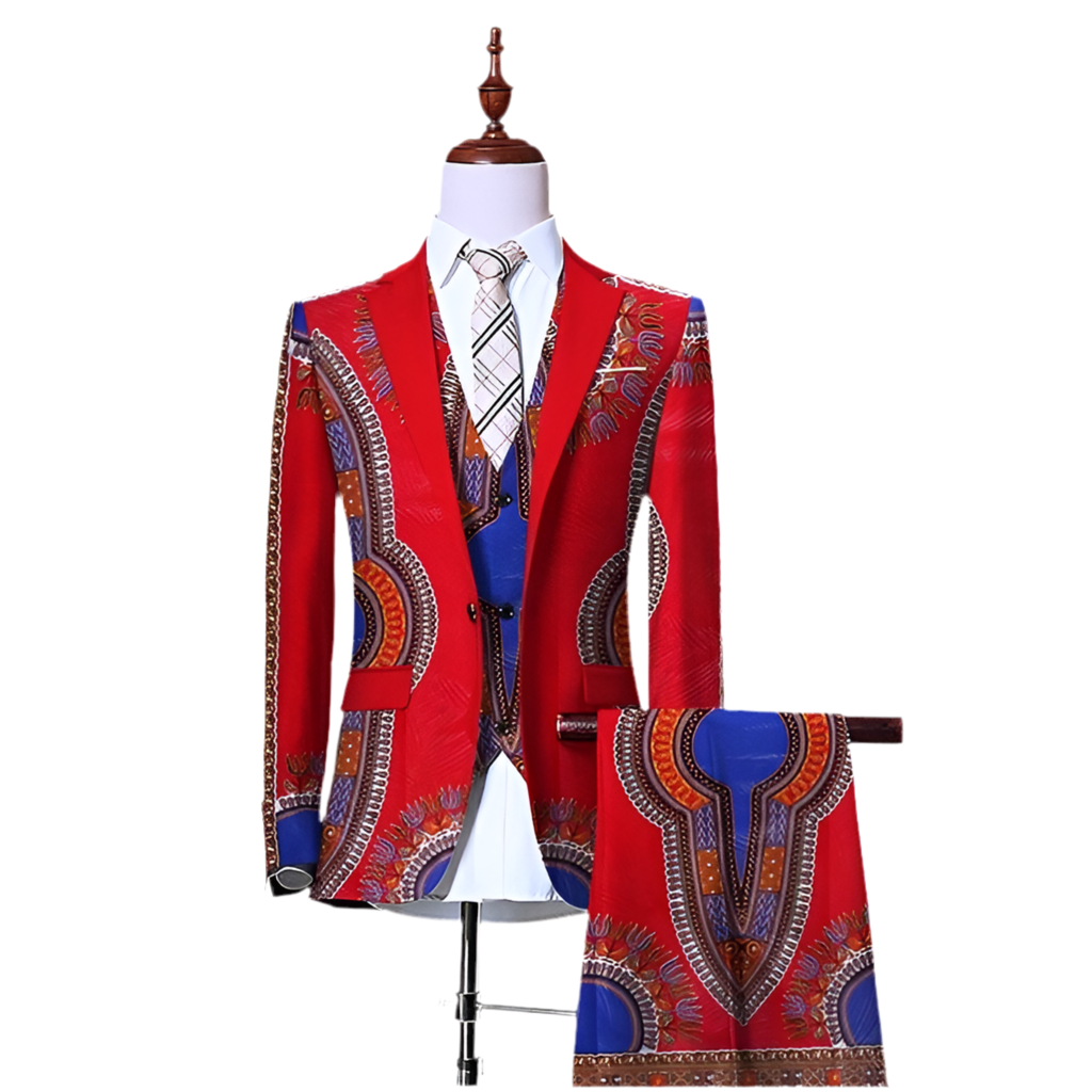 Cocoa Yacht Club 3PC African Retro Suit