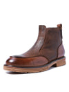 Cocoa Yacht Club Full Grain Leather Retro Boots