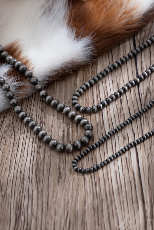 Bristol Black 3pcs Beaded Necklace Set