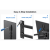 ErgoAV Single Stud Motion Mount for TVs 40" to 55" and up to 77lbs
