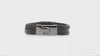 Premium Leather 3-Strap Montebello Men's Bracelet