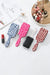 Bright Pink leopard Print Air Cuhsion Comb