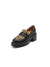 Cocoa Yacht Club Leather Leopard Platform Loafer