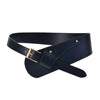 Cocoa Yacht Club Wide Leather Belt